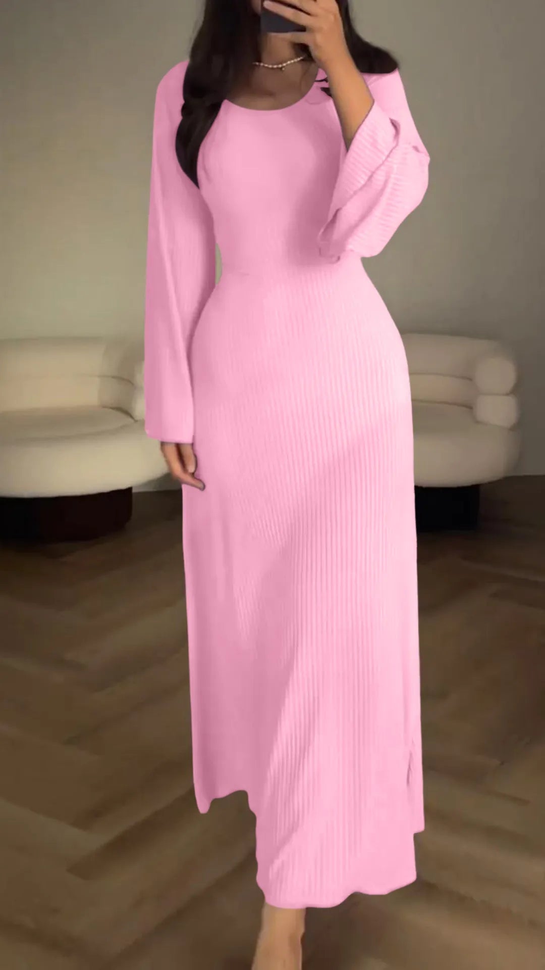 Carina™ | Gestuftes Midi-Kleid