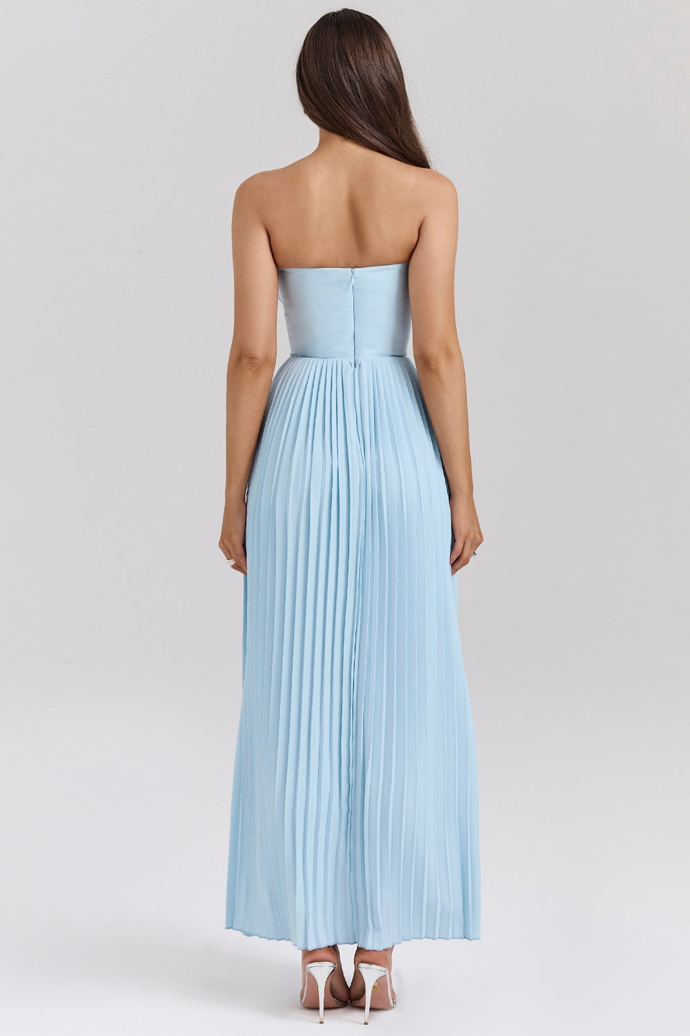 Orielle™ | Drape Bloom Maxi Kleid