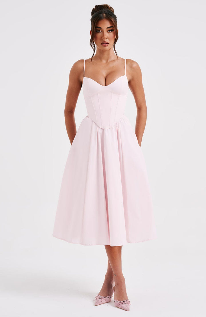 Grace™ | Korsett Midi Kleid