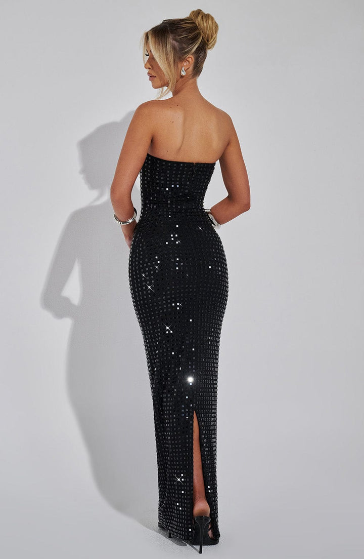 Aurelessa™ | Pailletten Maxikleid