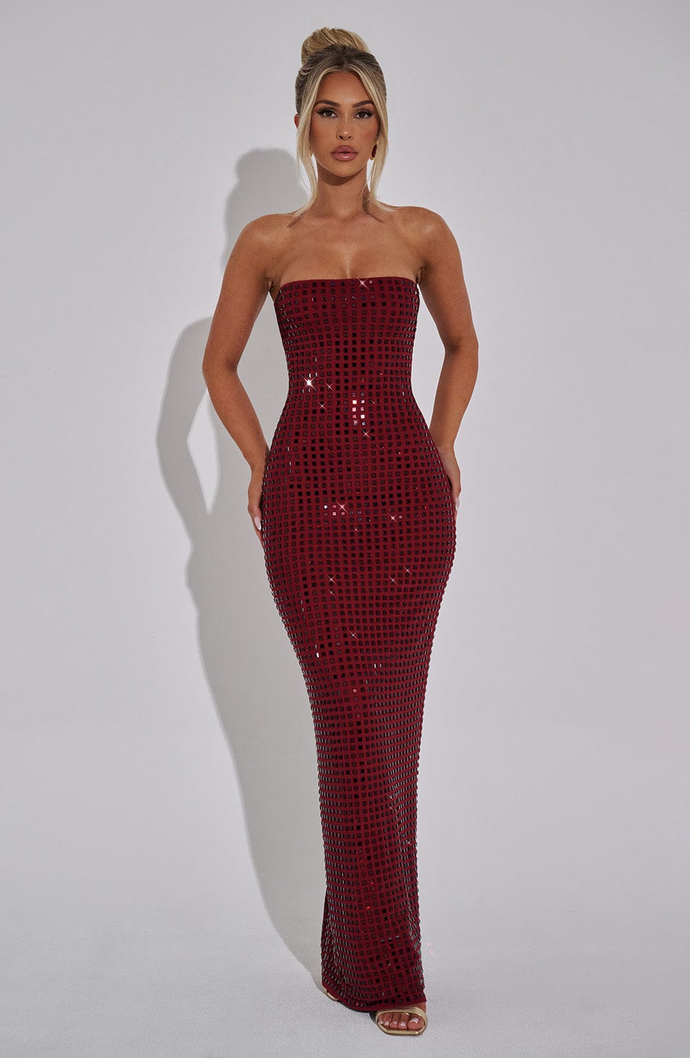 Aurelessa™ | Pailletten Maxikleid