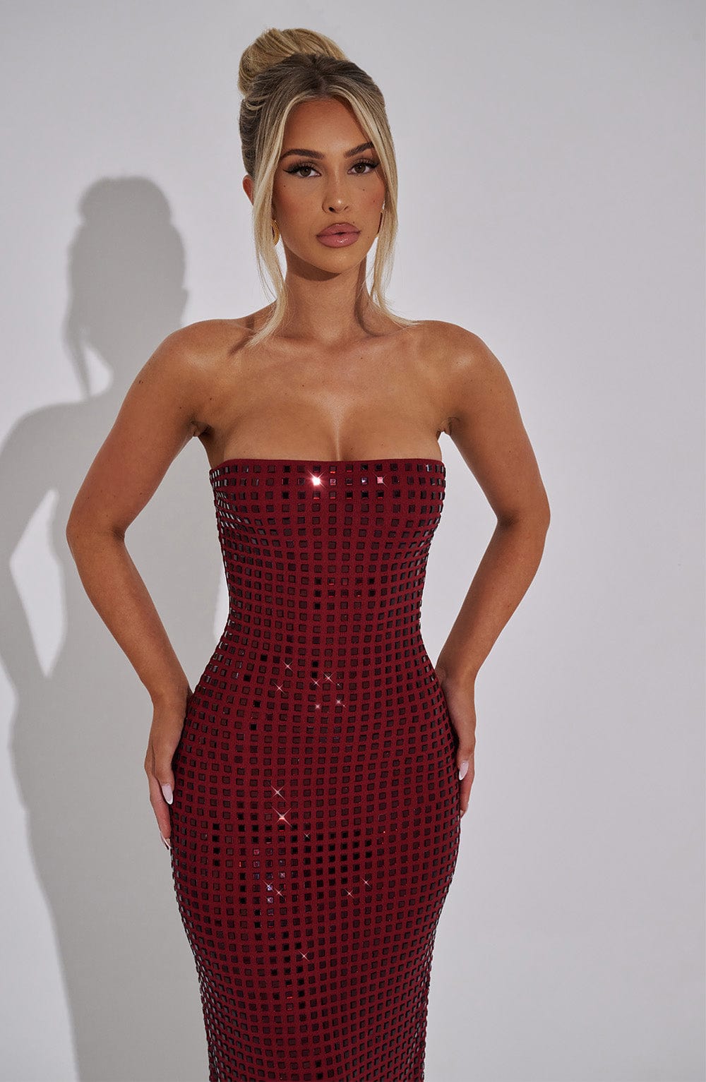 Aurelessa™ | Pailletten Maxikleid