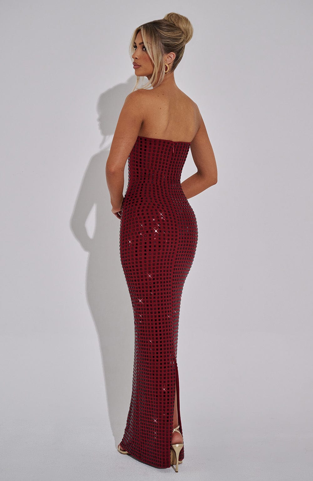 Aurelessa™ | Pailletten Maxikleid