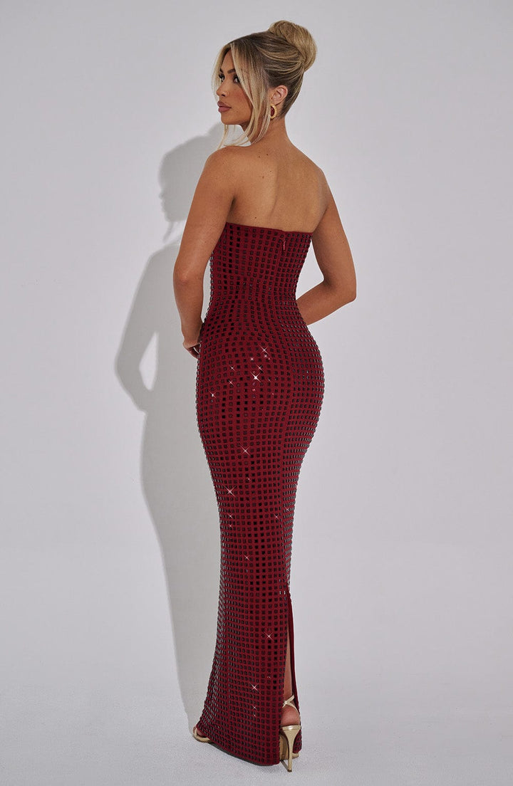 Aurelessa™ | Pailletten Maxikleid