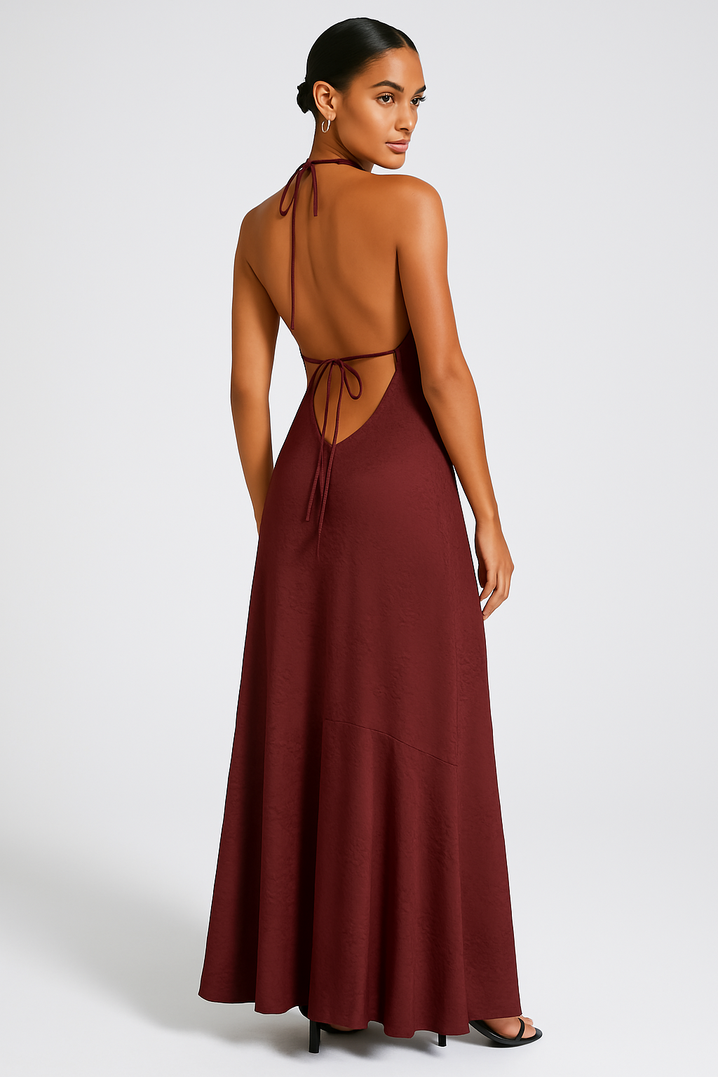 Jessina™ | Raffung Midi Kleid
