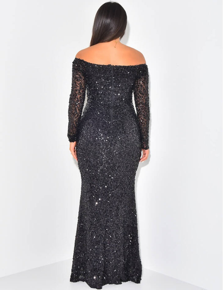 Reyora™ | Pailletten Kleid