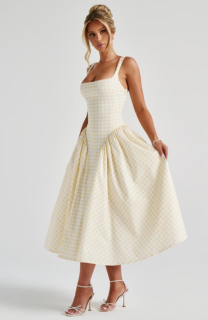 Freya™ | Midi-Kleid Garden Sway