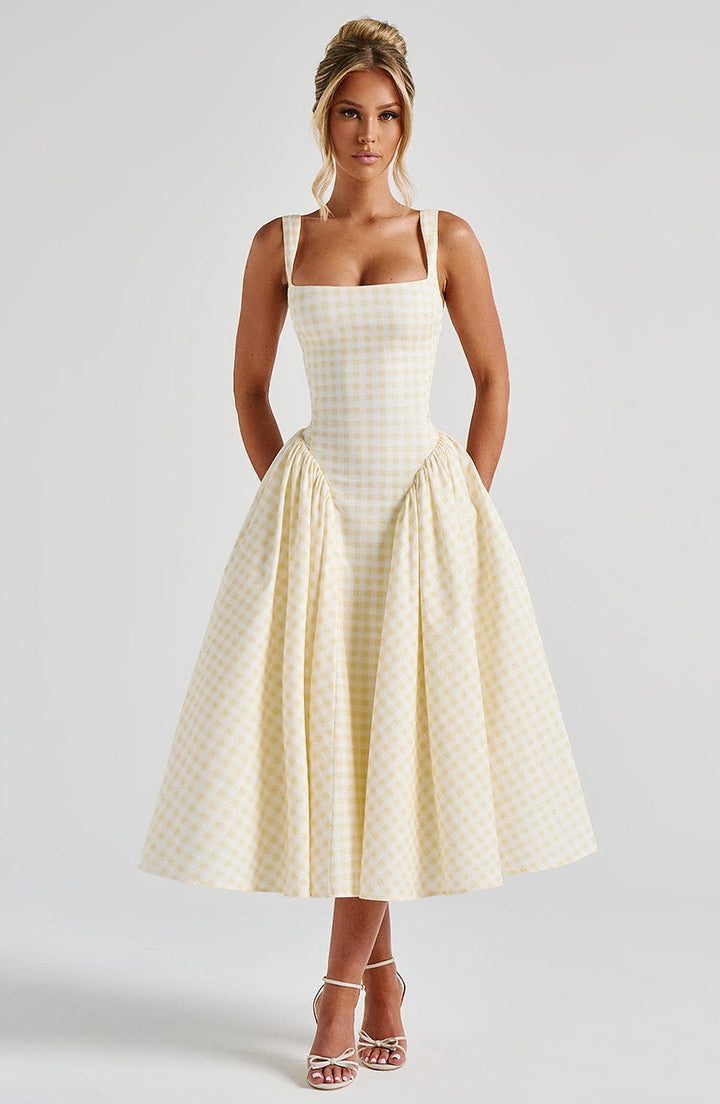 Freya™ | Midi-Kleid Garden Sway
