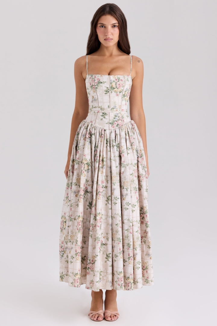 Ysabella™ | Vintage Ripsband Sommerkleid
