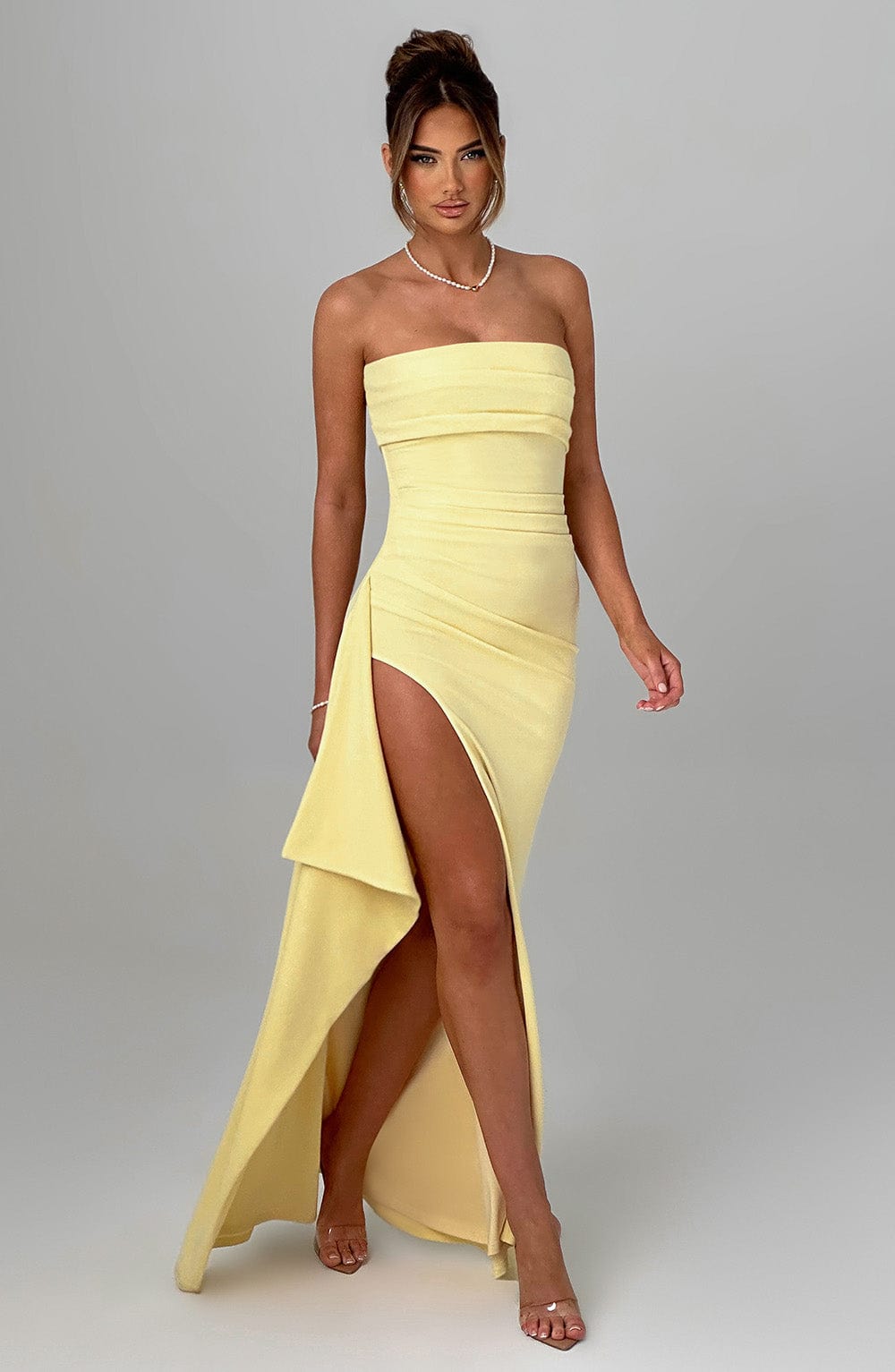 Pearson™ | Hochgeschnittenes Maxi-Kleid