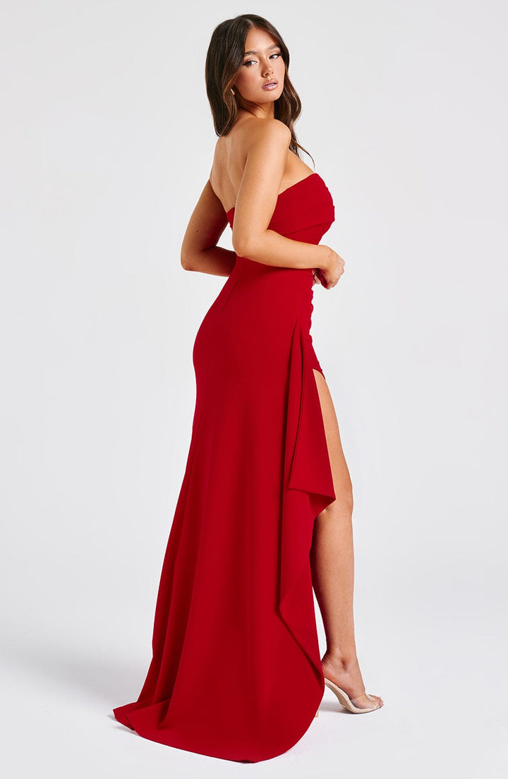Pearson™ | Hochgeschnittenes Maxi-Kleid